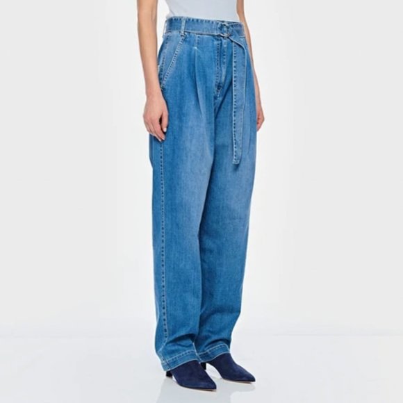 Tibi Denim - 🌷 Tibi Denim Sculpted Pleated Pants 🌷